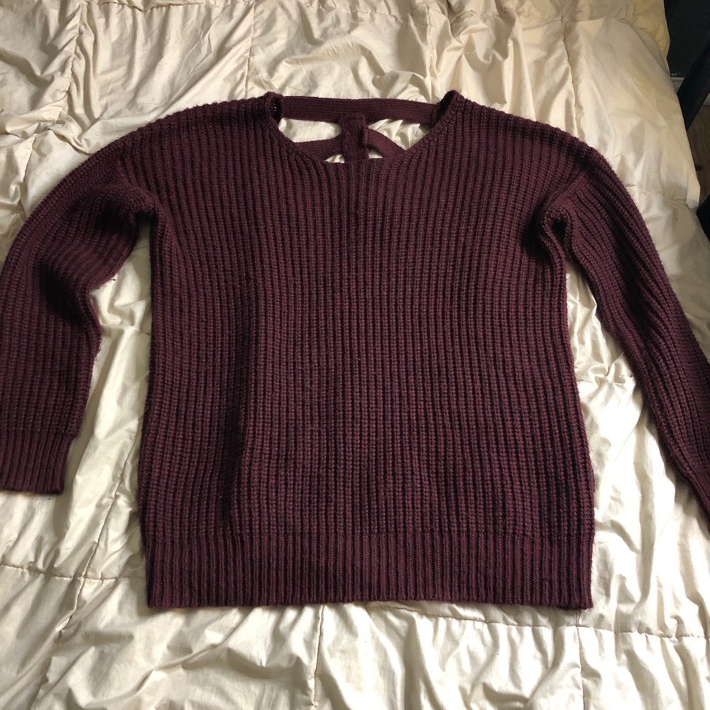 Urban Outfitters maroon sweater